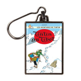 METAL KEYRING: Tintin in Tibet